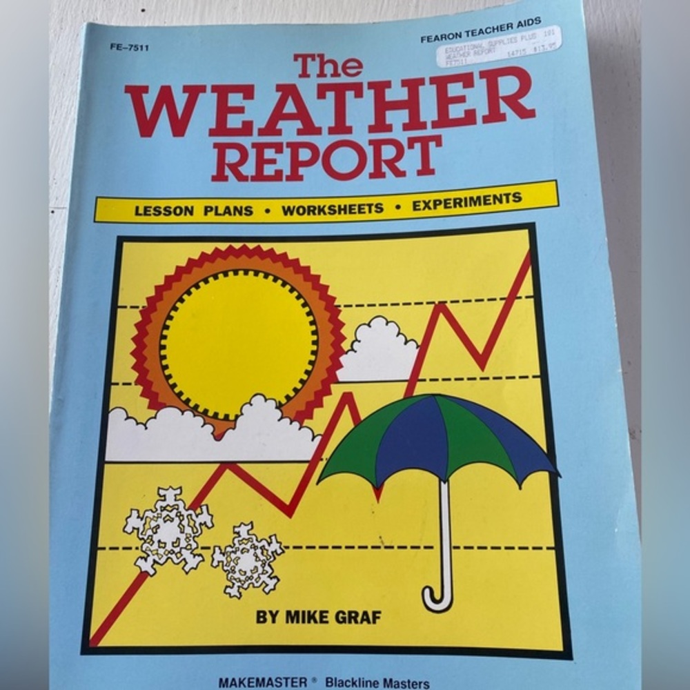 The weather report homeschool workbook grades 3-5
